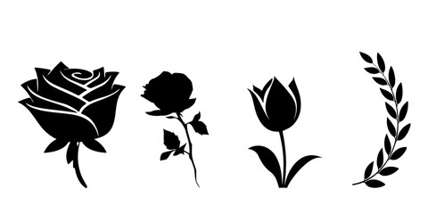 vector illustration of a tulip for Graphic Design and Creative Projects