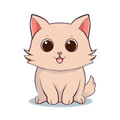 anime cartoon characters cute cats in spring pictures, happy cute, art, animals, kittens, pets, graphics, cats
