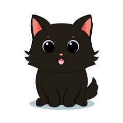 anime cartoon characters cute cats in spring pictures, happy cute, art, animals, kittens, pets, graphics, cats
