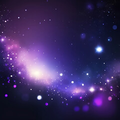 Fototapeta premium Abstract cosmic design texture with colourful light pattern on dark space wallpaper surface ai