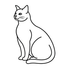  cat vector illustration