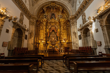Inside view of The Cathedral of Our Lady of the Assumption and of Saint Fructus, Roman Catholic...
