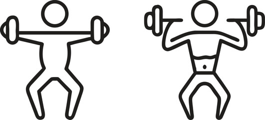 Weightlifting Exercise Illustration