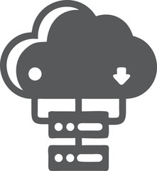 cloud computing concept illustration