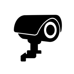 CCTV Camera Icon Vector on white background for Download