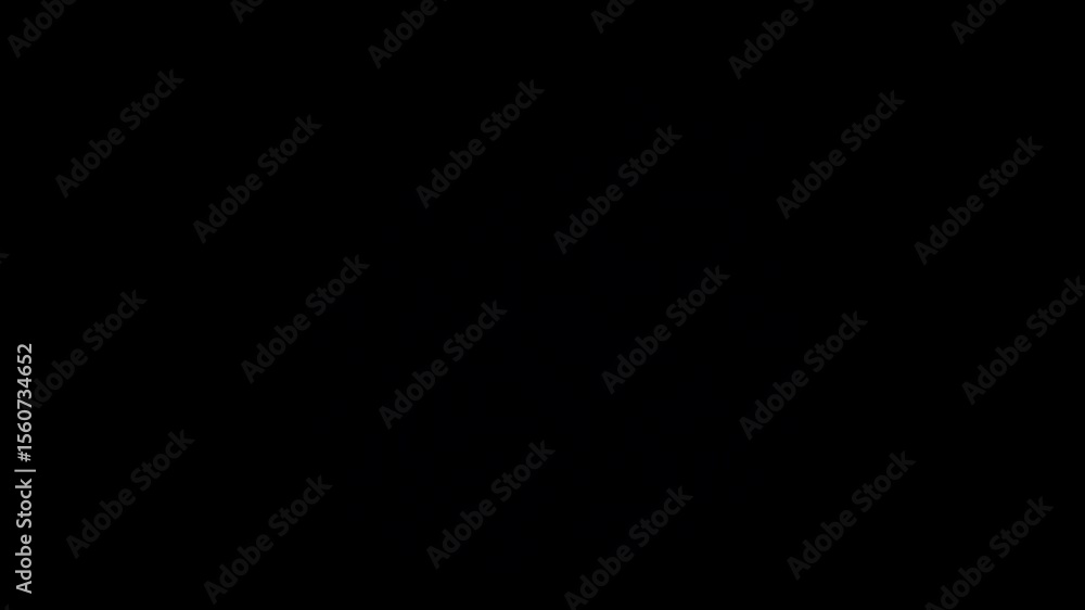 Poster simple dark gray video placeholder with side borders and text overlay displaying the filename