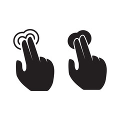 peace symbol on white background