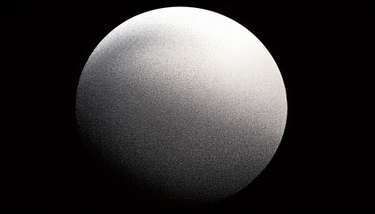 grain noise dot sphere with gradient spray pattern background vector abstract brush round dissolve effect with grainy sand and ink sun white black stipple planet fade with halftone shadow ring