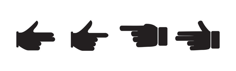 Gesture hand icon. Vector illustration eps 10