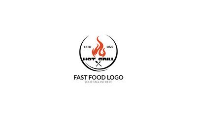 Vector fast food  design fully editable high quality