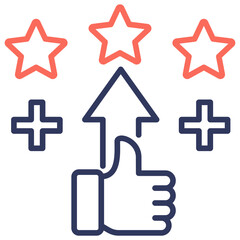 Obraz premium Advantage Dual Tone Icon