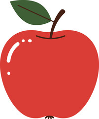 A delicious pink frosted donut with white and brown sprinkles isolated on a white background