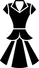 black silhouette of a man