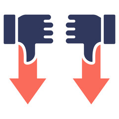 Disadvantage Mixed Icon