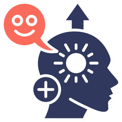 Positive Thinking Mixed Icon
