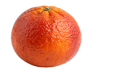 Seville orange isolated on a white background PNG. AI GENERATED.