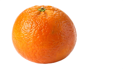 Seville orange isolated on a white background PNG. AI GENERATED.