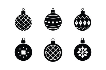 Fototapeta premium Christmas Ball Holiday Ornament Vector Design 