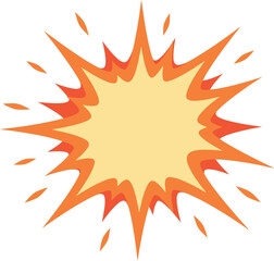 Comic Explosion Burst - Bang, Impact & Energy Effect