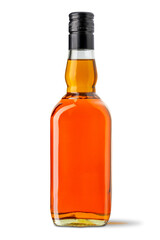American Whisky bottle isolated