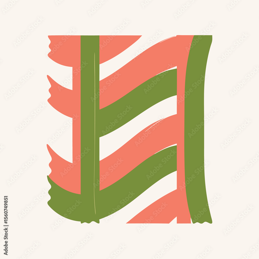 Poster abstract colorful brushstroke design with transparent elements perfect for various projects