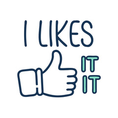 Obraz premium thumb up icon