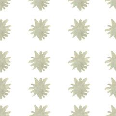 Christmas children's drawings with seamless pattern on white isolation background with wax crayons. Textural and festive repeating pattern in green,red and gray colors. New Year illustrations