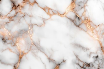 Detailed white marble with gold veins