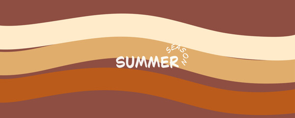 Background with brown beautiful. Hand drawn colourful art background design.
