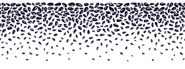 Scatters of seed pattern Grainy texture background