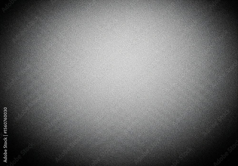 Aufkleber grainy monochrome vignette texture. distressed grayscale surface with speckled details and a soft gr
