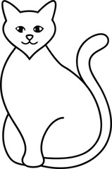 Obraz premium black and white cats