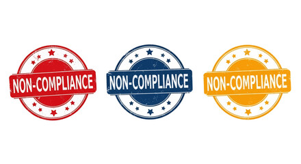 
Adobe Illustrator set of stamp vector flat style illustration of 