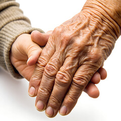 Fototapeta premium International day of older persons symbols or elements illustration design