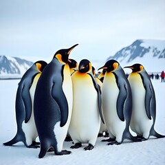 group of penguins