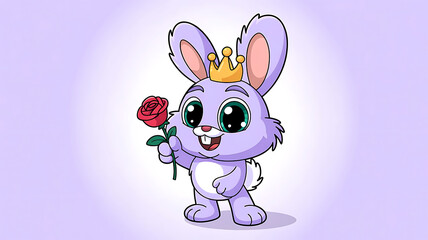 easter bunny with egg