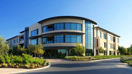 Fototapeta premium Modern Office Building