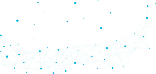 connected dots, connection abstract design vector