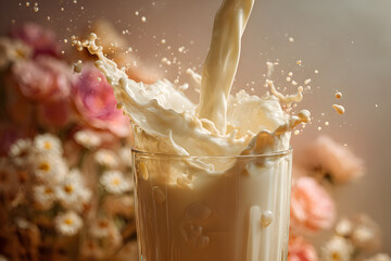 Plant based, lactose free milk