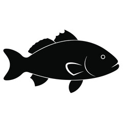 Silhouette of a Fish