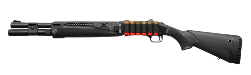 Tactical Shotgun with Shell Holder