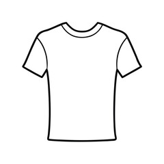 clean t shirt sketch illustration art