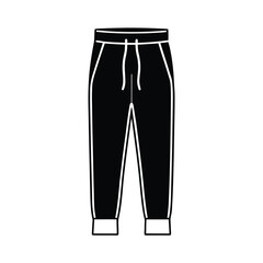 modern sweatpants vector design