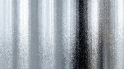 Fototapeta premium Abstract metallic background with vertical silver light strips. Modern technology pattern for digital design and web banner.