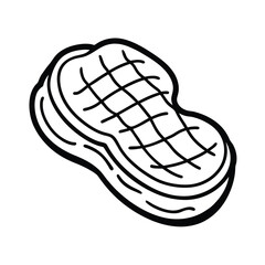 peanut butter sketch vector art