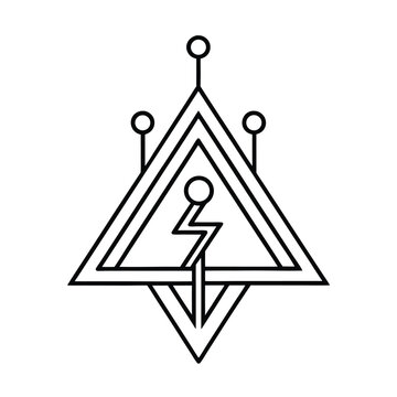 silicon controlled rectifier symbol art
