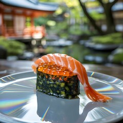 sushi on the table