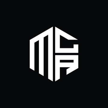MCA logo MCA icon MCA monogram MCA letter minimalist Circle flat Unique modern abstract logo design.