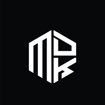 
MDK logo MDK icon MDK monogram MDK letter minimalist Circle flat Unique modern abstract logo design.