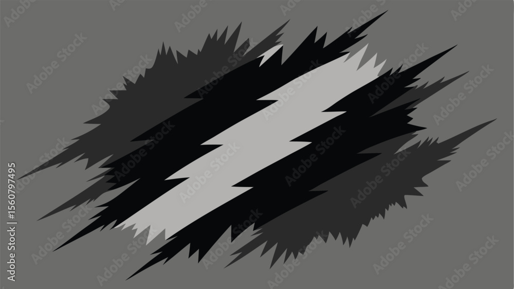 Poster abstract grungy design with lightning bolt shape perfect for various design projects